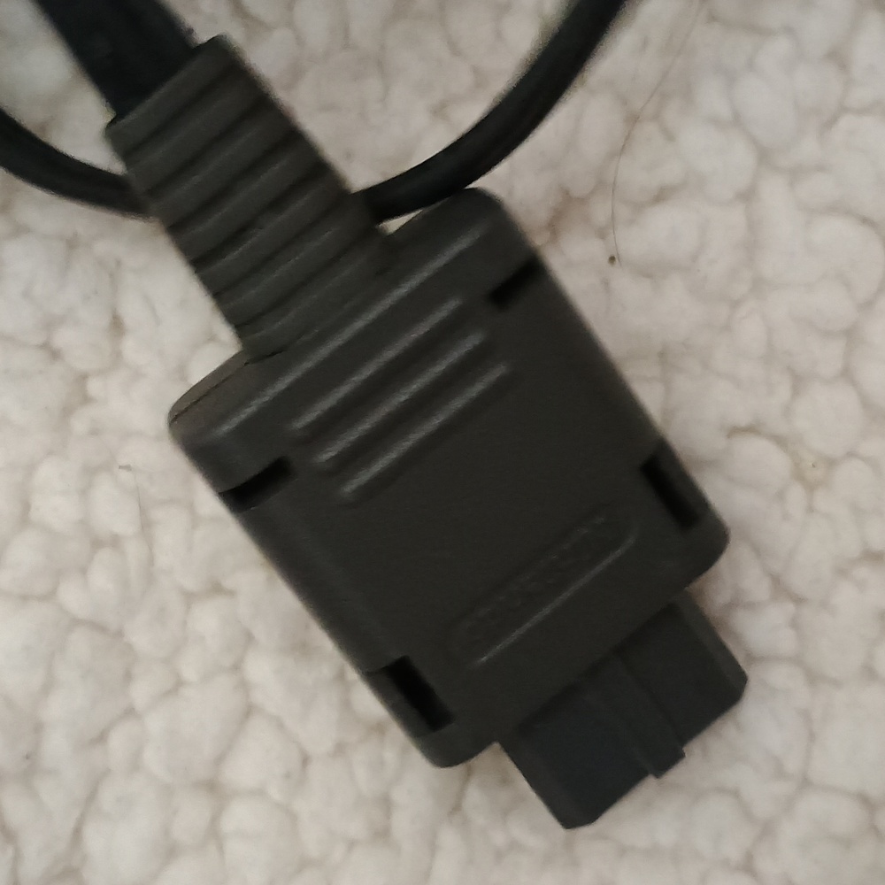Nintendo Black AV Cable for Video Game Consoles - Picture 2 of 2